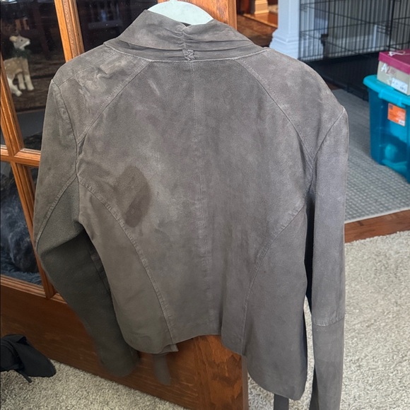 Revolve Sen Genuine Goat Suede Jacket - Picture 12 of 12
